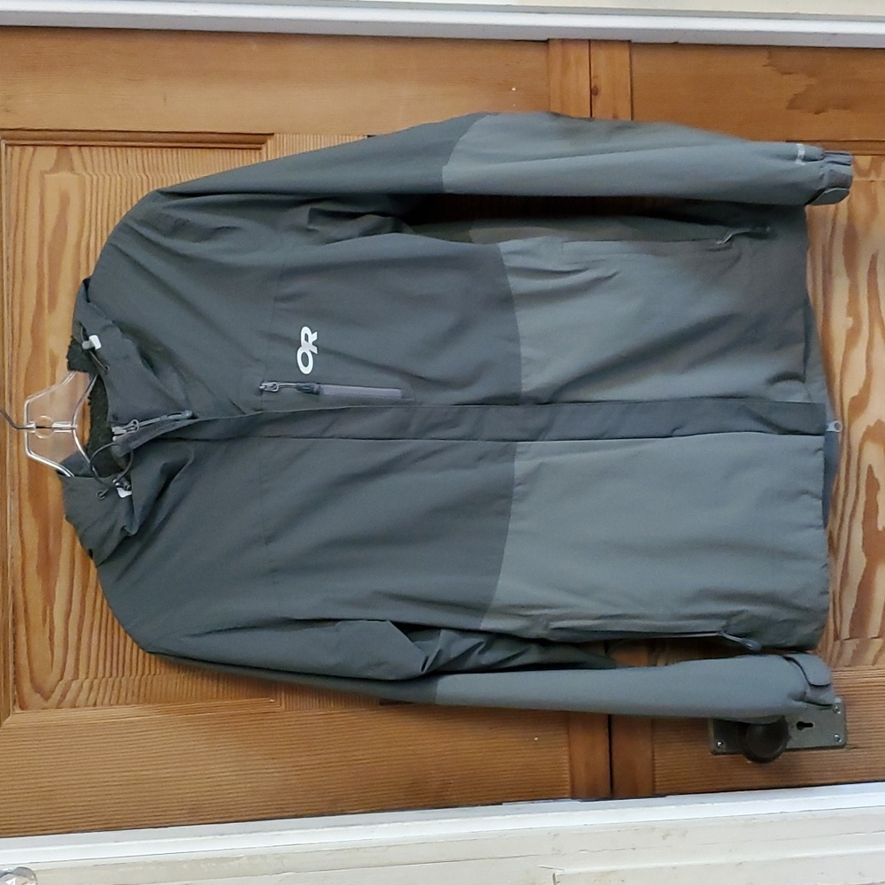 Outdoor Research OR Ascendant Plus Women's Jacket sz M Charcoal/Pewter
